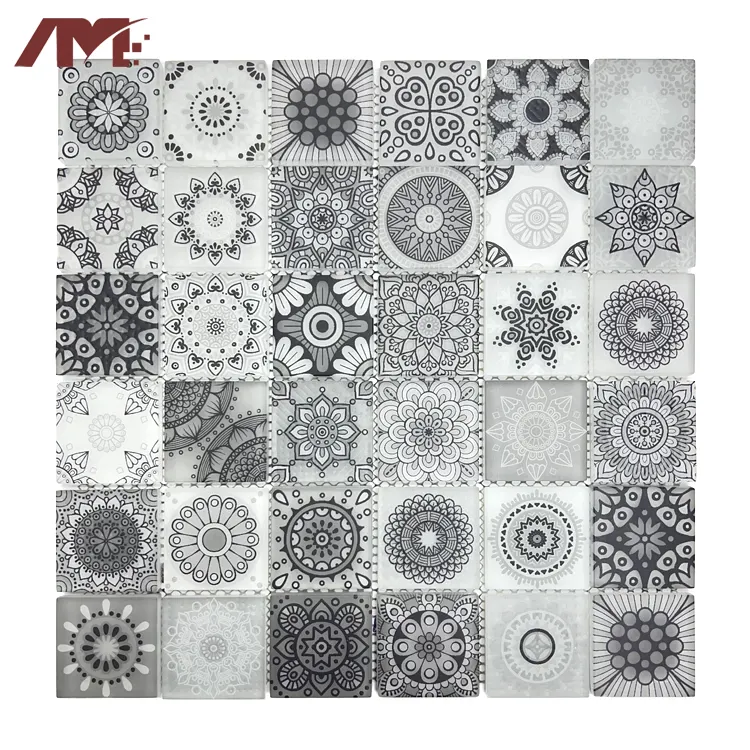 Glass Mosaic Tile 297x297x7mm