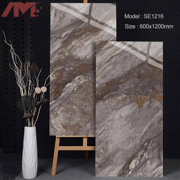 Calacatta Porcelain Floor Tile 1200x600mm