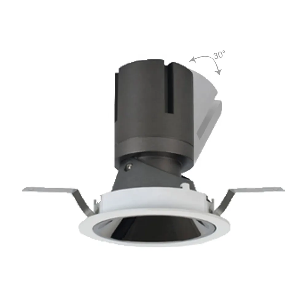 Adjustable Dimmable Recessed LED Panel Light 7W