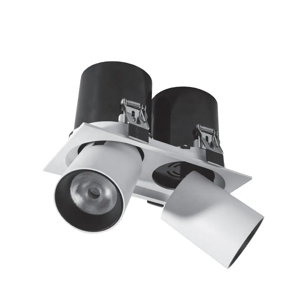 Adjustable Dimmable Aluminum LED Downlight 15-50W