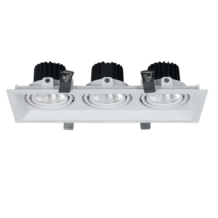 Adjustable Dimmable Recessed COB LED Downlight 7-30W