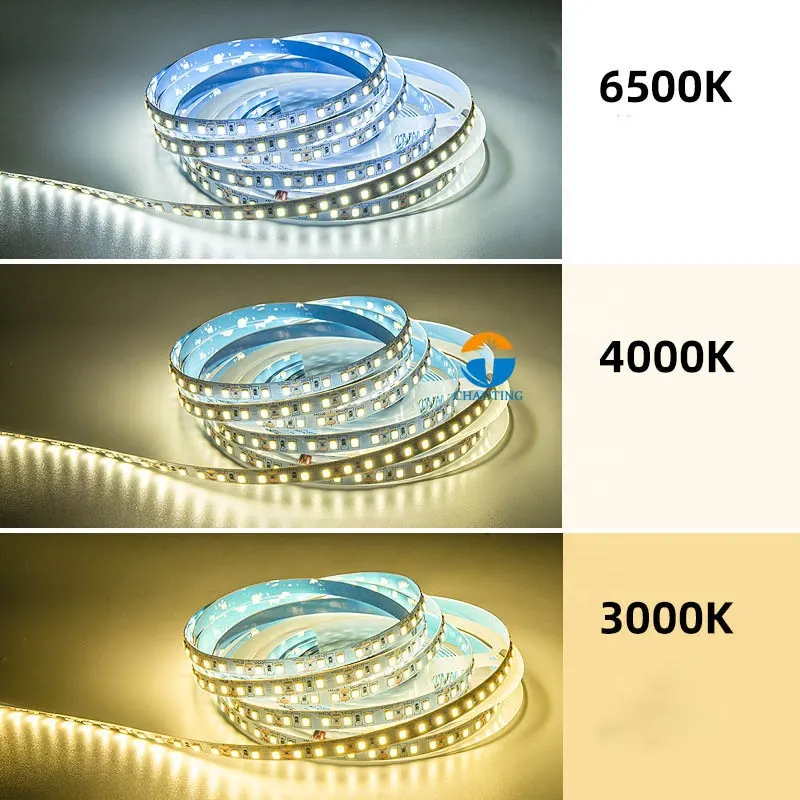 Flexible SMD2835 LED Strip Light 12V/24V IP67 2835 3000K/4000K