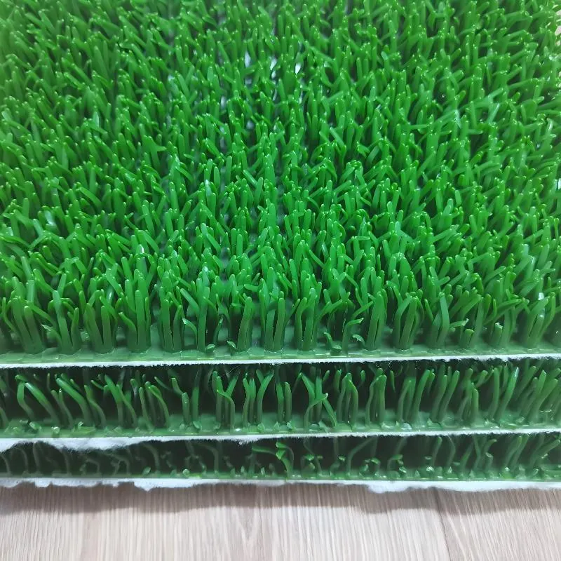 Green PE Gold Mining Sluice Mat With Nylon Backing
