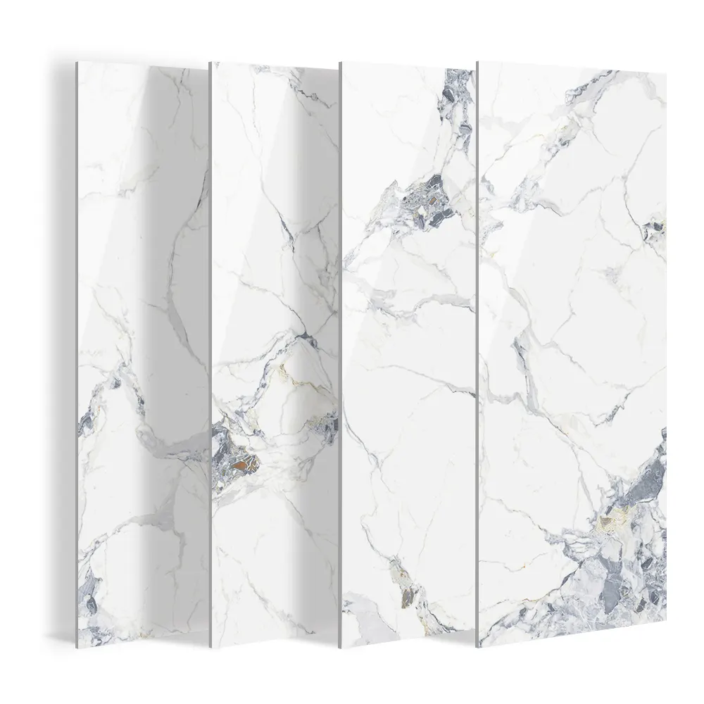 Calacatta White Sintered Stone Slab 800x2600x9mm