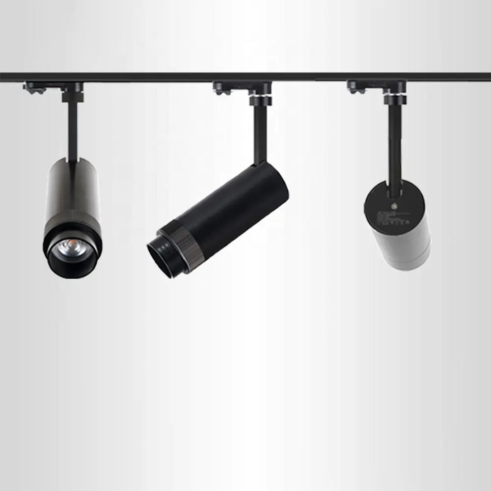 Adjustable Aluminum COB LED Track Spotlight 15-30W