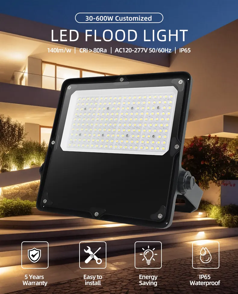 Aluminum LED Floodlight 200W IP66