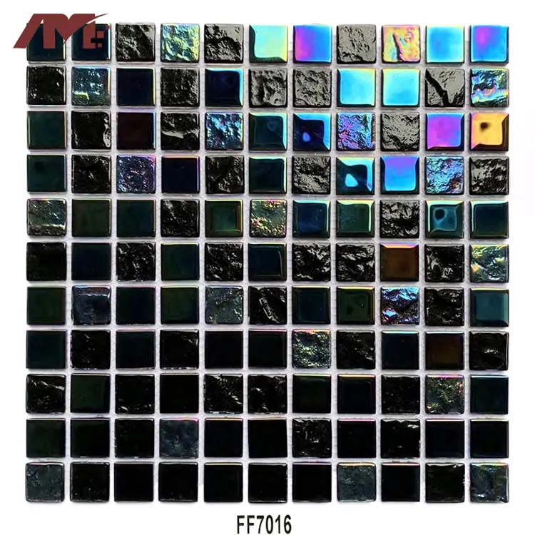 Blue Glass Mosaic Tile 300x300mm