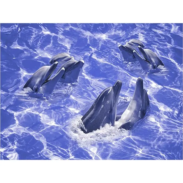 3D-Printed Glossy Ceramic Wall Tile 600x600mm