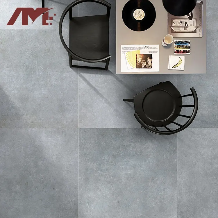Concrete-Look Gray Matte Porcelain Floor Tile 1000x1000mm