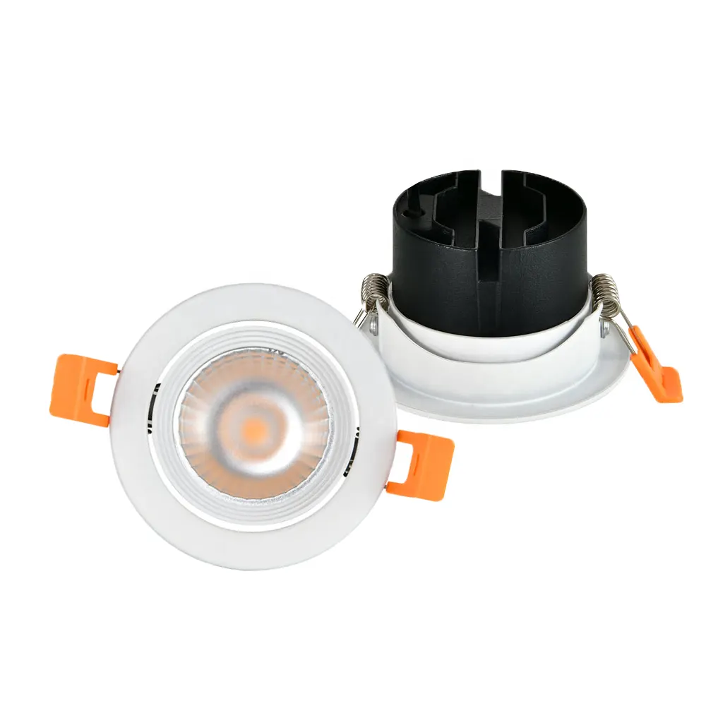 Anti-Glare Rotatable Round COB LED Downlight 5-12W