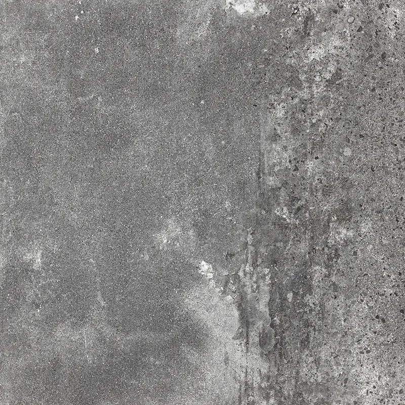 Concrete-Look Gray Glazed Porcelain Floor Tile 600x600mm