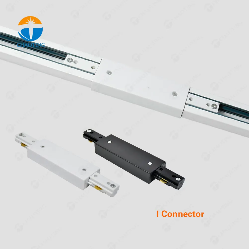 Aluminum 3-Wire Track Ceiling Connector