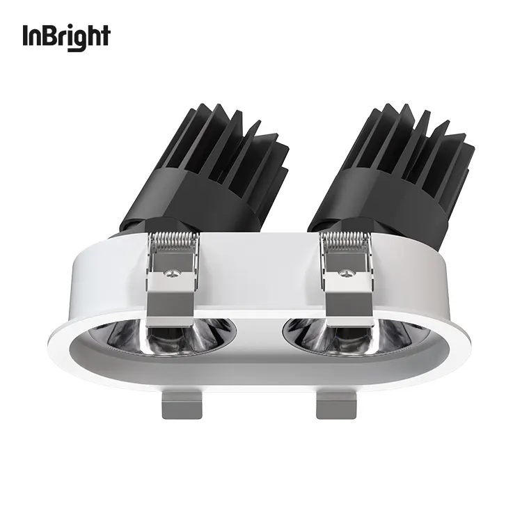 Adjustable Dimmable Recessed COB LED Downlight 8-25W IP65