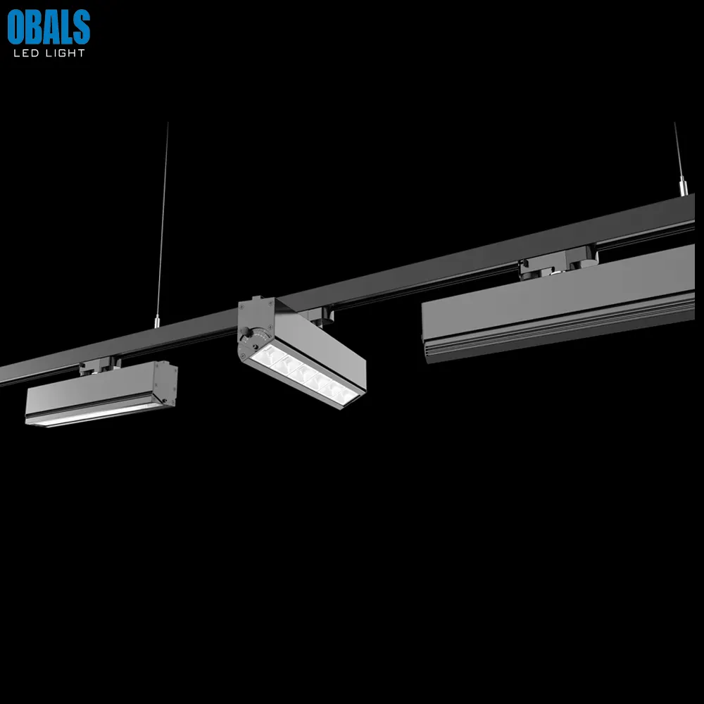 Adjustable Aluminum Linear LED Track Light 27-54W