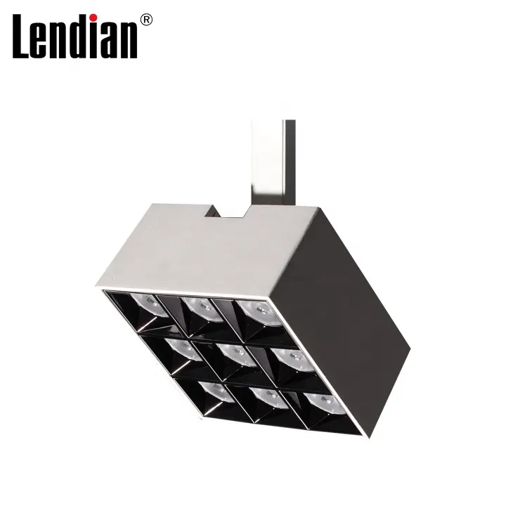 Adjustable Aluminum COB LED Track Spotlight 30W 07A