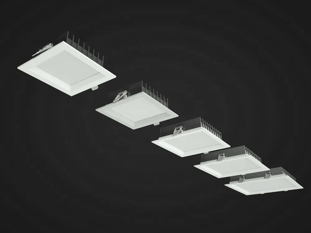 Adjustable Tuya Zigbee Dimmable LED Panel Light 12W 3CCT Selectable