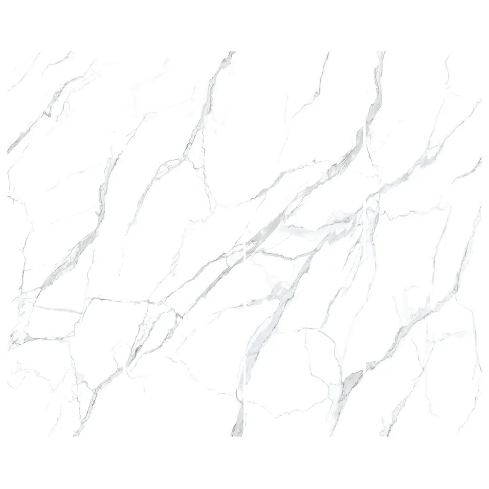 Calacatta White Polished Sintered Stone Slab 800x2600mm